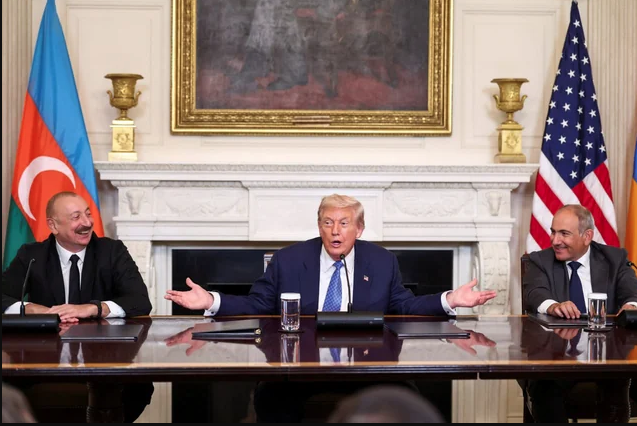 Հայաստան-Ատրպէյճան համաձայնութիւն՝ Թրամփի կնքահայրութեամբ